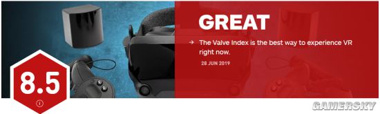 j9九游真人游戏第一平台V社自家VR装备Valve Index获IGN 85分
