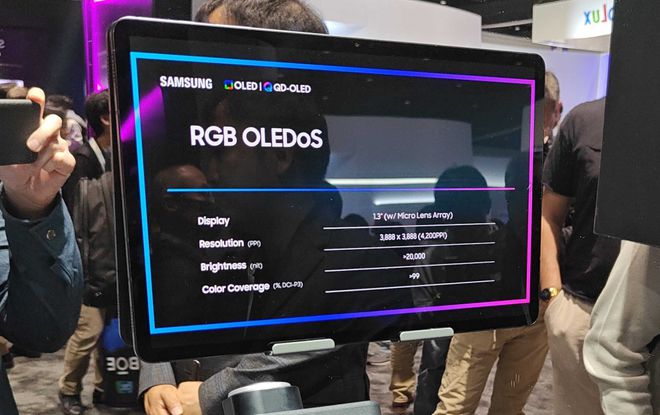 九游会J9【元宇宙】三星展现用于假造理想的 OLED 手艺像素密度达 5000P(图4)